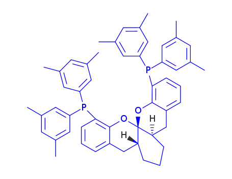Molecular Structure of 1429939-31-0 ((-)-1,13-Bis[di(3,5-diMethylphenyl)phosphino]-(5aS,8aS,14aS)-5a,6,7,8,8a,9-hexahydro-5H-[1]benzopyrano[3,2-d]xanthene, 97%  (S,S,S)-(-)-Xyl-SKP)