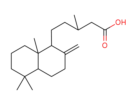 1-Naphthalenepentanoicacid, decahydro-b,5,5,8a-tetramethyl-2-methylene-