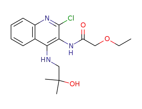 N-{2-chloro-4-[(2-hydroxy-2-methylpropyl)amino]quinolin-3-yl}-2-ethoxyacetamide