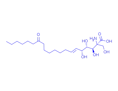 (E)-2-amino-3,4,5-trihydroxy-2-(hydroxymethyl)-14-oxoicos-6-enoic acid