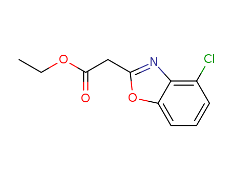 Ethyl (4-chloro-1,3-benzoxazol-2-yl)acetate