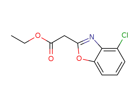 Ethyl (4-chloro-1,3-benzoxazol-2-yl)acetate