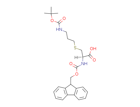 Fmoc-Cys(3-(Boc-amino)-propyl)-OH 173963-91-2