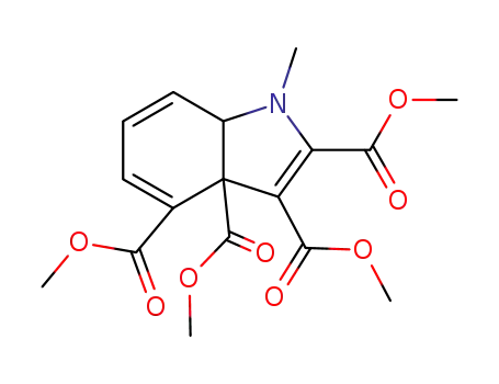 tetramethyl 1-methyl-1,7a-dihydro-3aH-indole-2,3,3a,4-tetracarboxylate