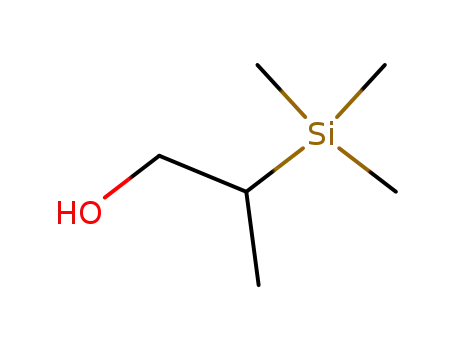 Molecular Structure of 145428-83-7 (2-trimethylsilyl-1-propanol)