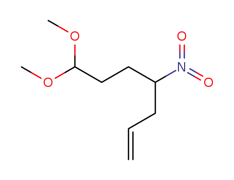 7,7-dimethoxy-4-nitro-hept-1-ene