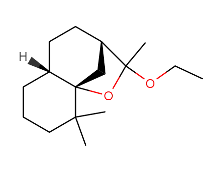(1S,6R,9S)-10-Ethoxy-2,2,10-trimethyl-11-oxa-tricyclo[7.2.1.0<sup>1,6</sup>]dodecane
