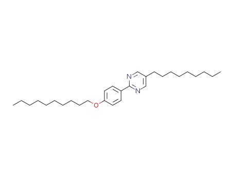 Molecular Structure of 144806-56-4 (2-[4-(Decyloxy)-phenyl]-5-nonylpyrimidine)