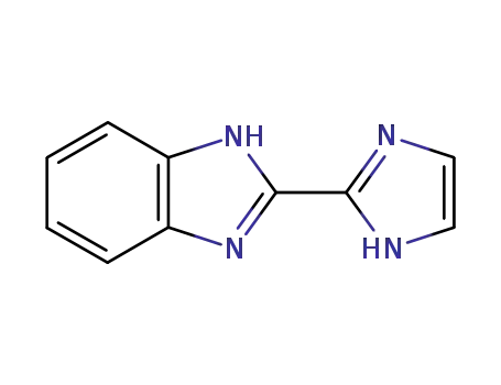 Molecular Structure of 14488-04-1 (1H-Benzimidazole,2-(1H-imidazol-2-yl)-(9CI))