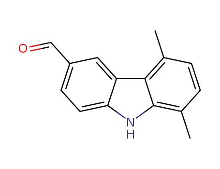6-formyl-1,4-dimethylcarbazole