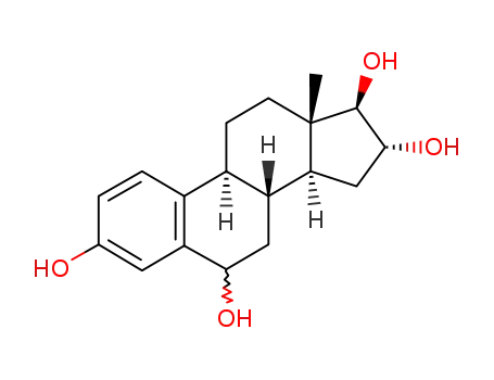 Molecular Structure of 14507-00-7 (6-hydroxyestriol)