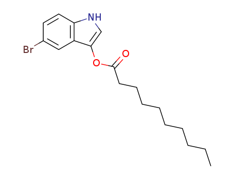 Decanoic acid,5-bromo-1H-indol-3-yl ester