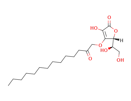 Molecular Structure of 133794-57-7 (3-O-DODECYLCARBOMETHYLASCORBICACID)