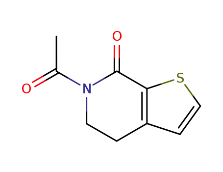 6-acetyl-5,6-dihydro-4<i>H</i>-thieno[2,3-<i>c</i>]pyridin-7-one