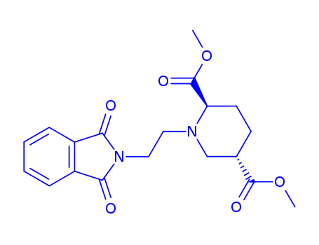 (2S,5S)-Dimethyl 1-(2-(1,3-dioxoisoindolin-2-yl)ethyl)piperidine-2,5-dicarboxylate
