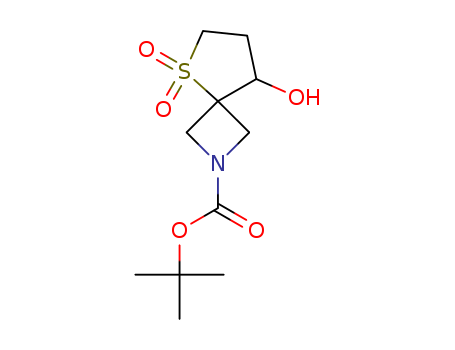tert-butyl 8-hydroxy-5-thia-2-azaspiro[3.4]octane-2-carboxylate 5,5-dioxide 1340481-90-4