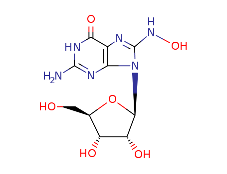 Guanosine,7,8-dihydro-8-(hydroxyimino)- (9CI) cas  13389-07-6