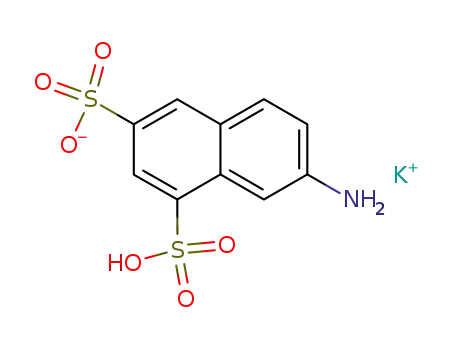 Molecular Structure of 842-15-9 (7-AMINO-1,3-NAPHTHALENEDISULFONIC ACID MONOPOTASSIUM SALT)