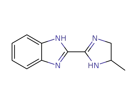 Benzimidazole, 2-(4-methyl-2-imidazolin-2-yl)- (8CI)