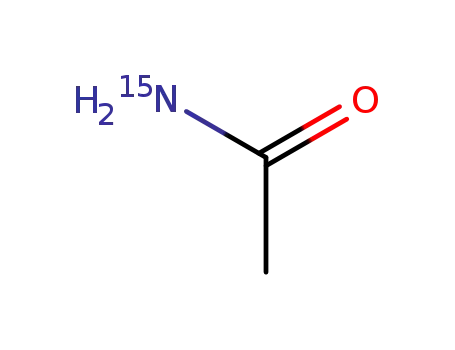 Molecular Structure of 1449-72-5 (ACETAMIDE (15N))