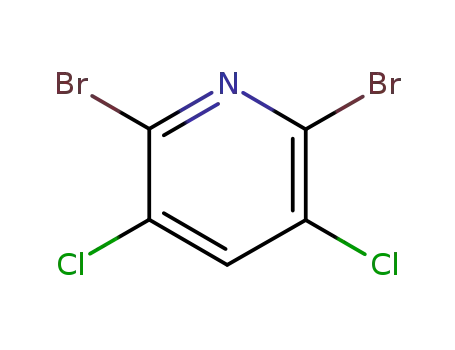 Molecular Structure of 55304-78-4 (2,6-dibromo-3,5-dichloropyridine)