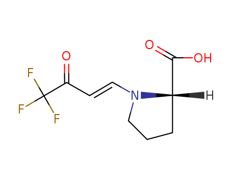 1-(4,4,4-Trifluoro-3-oxo-but-1-enyl)-pyrrolidine-2-carboxylic acid