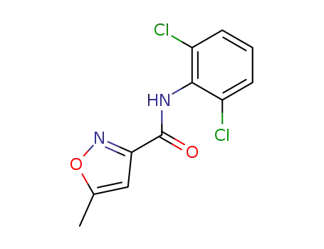 3-Isoxazolecarboxamide, N-(2,6-dichlorophenyl)-5-methyl-