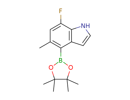 7-Fluoro-5-Methyl-4-(4,4,5,5-Tetramethyl-1,3,2-Dioxaborolan-2-Yl)-1H-Indole(WX652070)