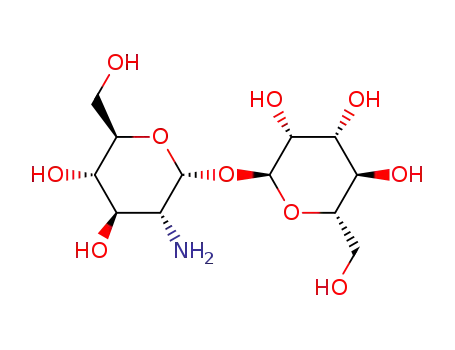Molecular Structure of 101491-32-1 (D-mannopyranosyl 2-amino-2-deoxy-D-glucopyranoside)