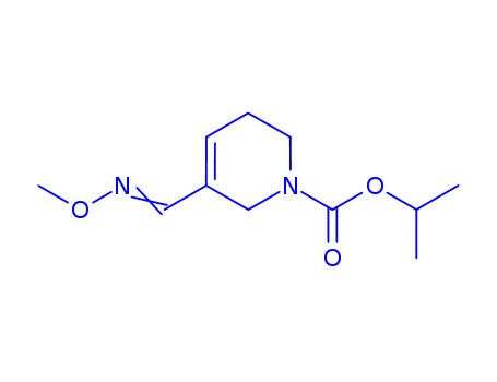 1(2H)-PYRIDINECARBOXYLIC ACID 3,6-DIHYDRO-5-((METHOXYIMINO)METHYL)-,ISOPROPYL ESTER,(E)-CAS