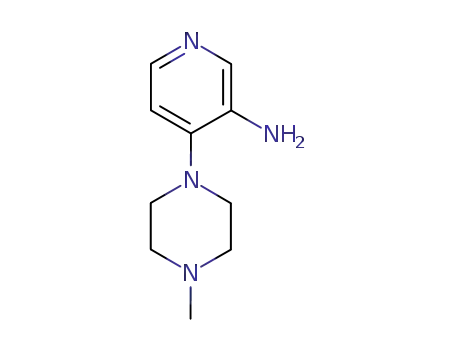 Molecular Structure of 14549-59-8 (4-(4-Methyl-1-piperazinyl)-3-pyridinamine)