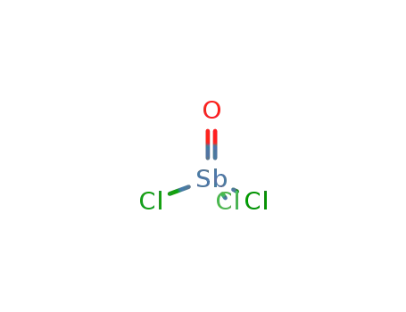 Molecular Structure of 14459-54-2 (Trichloroantimony(V) oxide)
