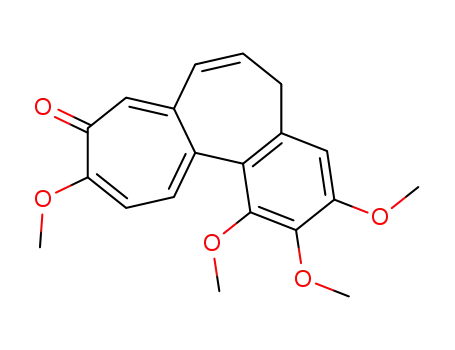 Molecular Structure of 14511-67-2 (1,2,3,10-tetramethoxybenzo[a]heptalen-9(7H)-one)
