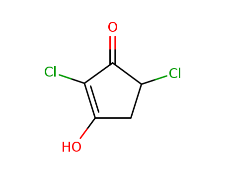 2-CYCLOPENTEN-1-ONE,2,5-DICHLORO-3-HYDROXY-
