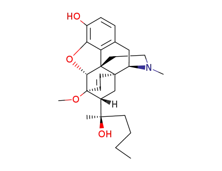 (5alpha)-18-[(2R)-2-hydroxyhexan-2-yl]-6-methoxy-17-methyl-7,8-didehydro-18,19-dihydro-4,5-epoxy-6,14-ethenomorphinan-3-ol