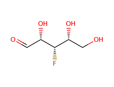 Molecular Structure of 14537-01-0 (3-FLUORO-3-DEOXY-D-XYLOFURANOSE)