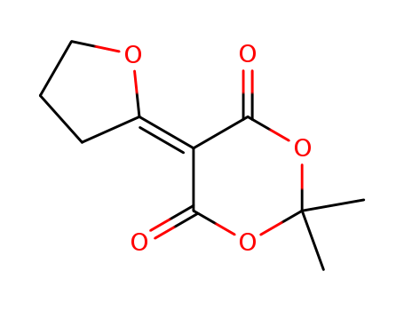 1,3-Dioxane-4,6-dione,5-(dihydro-2(3H)-furanylidene)-2,2-dimethyl-