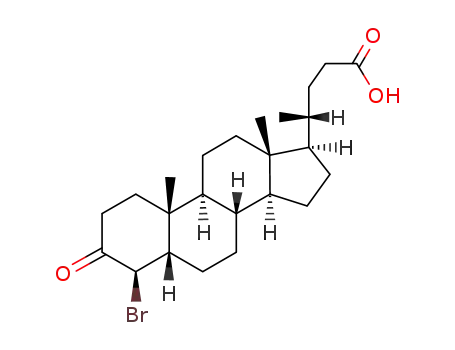 4β-bromo-3-oxo-5β-cholan-24-oic acid
