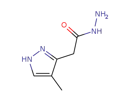 1H-피라졸-3-아세트산, 4-메틸-, 히드라지드