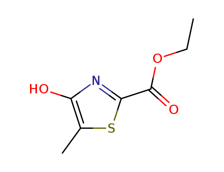 2-Thiazolecarboxylic acid, 4-hydroxy-5-methyl-, ethyl ester