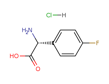 (R)-4-Fluorophenylglycine hydrochloride cas no. 144744-41-2 98%
