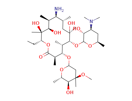 Molecular Structure of 13368-00-8 (erythromyclamine)