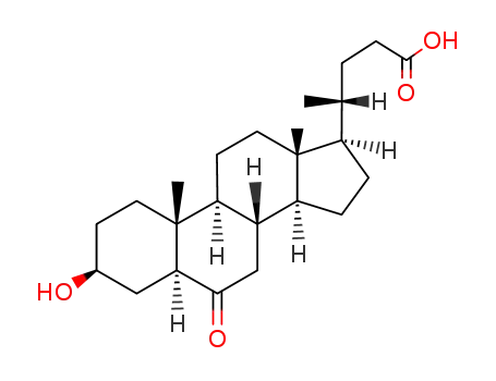 3β-hydroxy-6-oxo-5α-cholan-24-oic acid