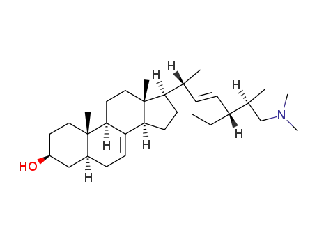 (3S,5S,9R,10S,13R,14R,17R)-17-((E)-(1R,4R,5R)-6-Dimethylamino-4-ethyl-1,5-dimethyl-hex-2-enyl)-10,13-dimethyl-2,3,4,5,6,9,10,11,12,13,14,15,16,17-tetradecahydro-1H-cyclopenta[a]phenanthren-3-ol