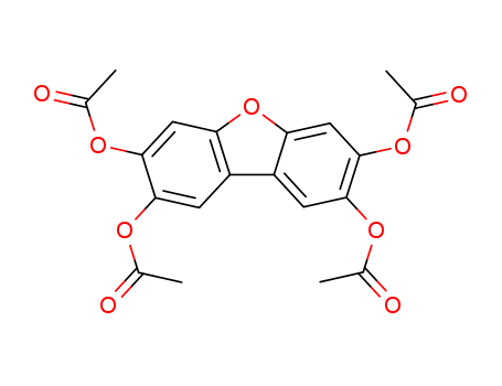 2,3,7,8-Dibenzofurantetrol, 2,3,7,8-tetraacetate