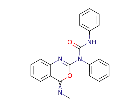 1-{4-[(Z)-Methylimino]-4H-benzo[d][1,3]oxazin-2-yl}-1,3-diphenyl-urea