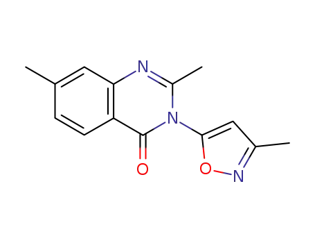 2,7-dimethyl-3-(3-methyl-1,2-oxazol-5-yl)quinazolin-4(3H)-one