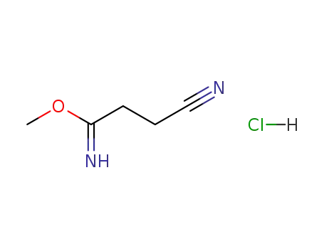 3-cyano-propionimidic acid methyl ester; hydrochloride