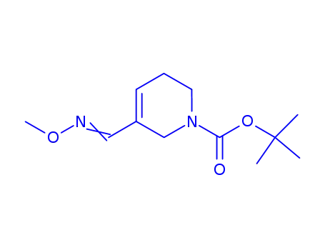 1(2H)-피리딘카르복실산, 3,6-디히드로-5-((메톡시이미노)메틸)-, 1,1-디메틸에틸 에스테르, (E)-