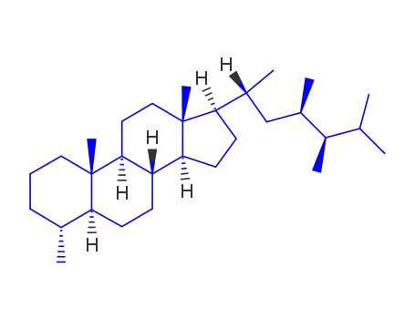 Molecular Structure of 146276-37-1 ((20R,23R,24R)-DINOSTERANE)